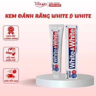 Kem Đánh Răng White & White Lion Nhật Bản 150g