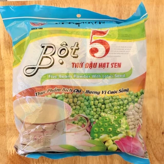 BÍCH CHI [túi X/DƯƠNG 350g] BỘT 5 THỨ ĐẬU HẠT SEN [VN] Five Bean Powder with Lotus Seed