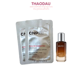 Tinh chất Keo Ong đỏ CNP RX Skin Rejuvenating Propolis Miracle Ampule Serum 1ml