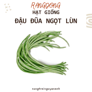 Hạt giống Đậu Đũa Ngọt Lùn Rado 757 - Hạt giống Rạng Đông(20g~120 hạt)