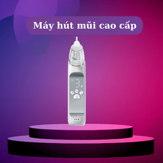 Máy Hút Mũi Cho Bé Sơ Sinh Cao Cấp Đầu Hút Silicon Mềm Mại Dụng Cụ Hút Mũi Cho Trẻ Sơ Sinh Cầm Tay An Toàn Không Đau