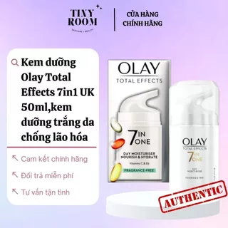 Kem dưỡng Olay Total Effects 7in1 UK 50ml,kem dưỡng trắng da chống lão hóa