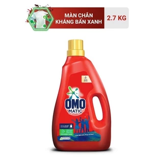 [QUÀ TẶNG KHÔNG BÁN] Nước giặt OMO Matic Bền đẹp Cửa trên can 2.7kg