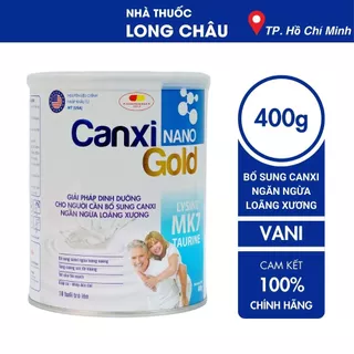 Sữa CanXi NaNo Gold Cho Người Già Hỗ Trợ Xương Khớp Bổ Sung Canxi Ngăn Ngừa Loãng Xương Japa Kids