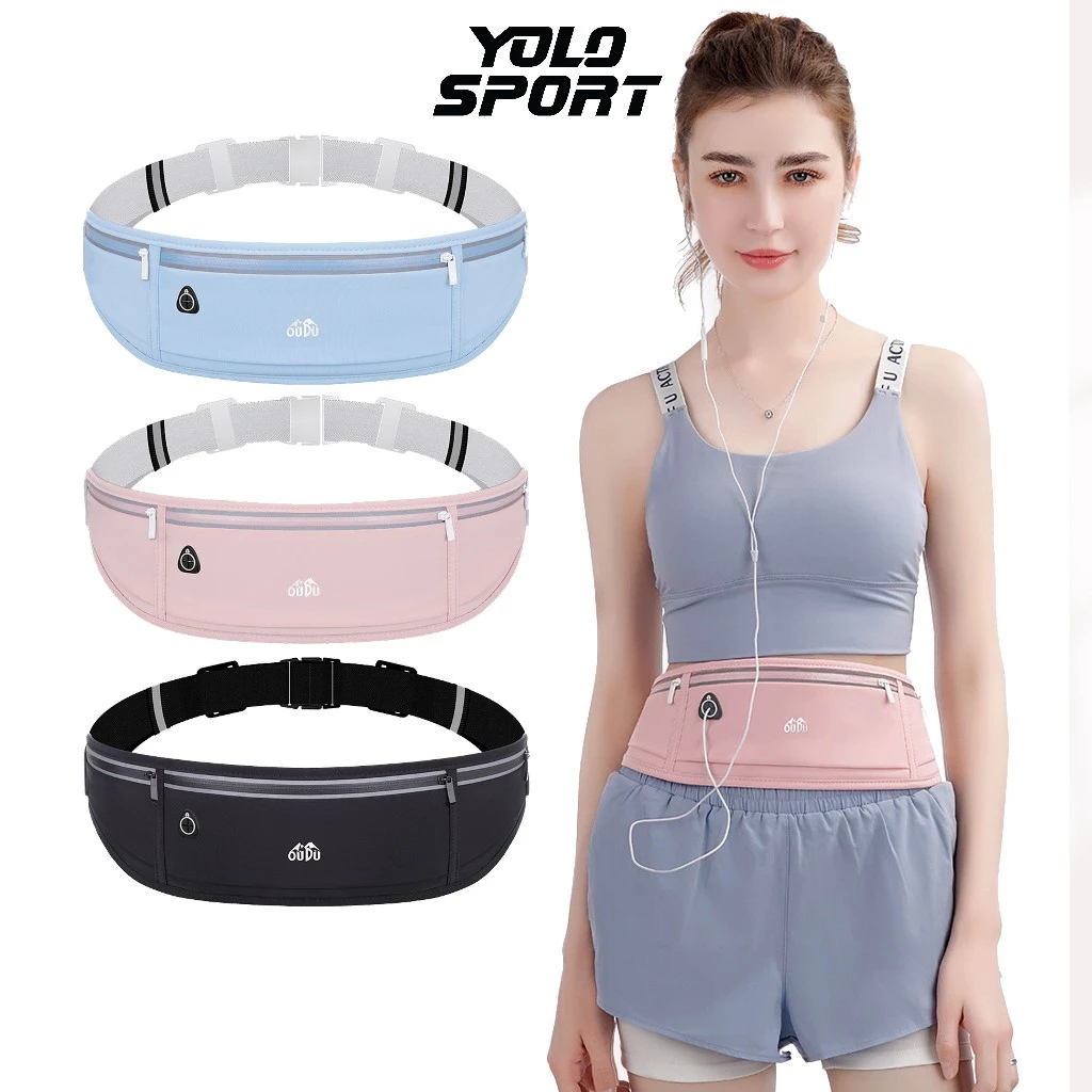 Túi Đai Đeo Bụng Cho Nữ Siêu Nhẹ Oudu Chống Thấm Chạy Bộ Chơi Thể Thao Đa Năng Tiện Dụng Đựng Điện Thoại Đạp Xe Leo Núi