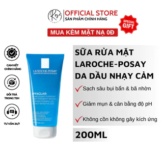 Sữa rửa mặt La Roche Posay sữa rửa mặt dành cho da dầu nhạy cảm La Roche Posay Effaclar Deep Cleansing Foaming Cream 200