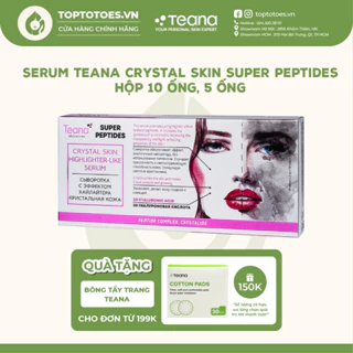 Serum Teana Super Peptides Crystal Skin 20ml làm căng bóng da, dưỡng ẩm