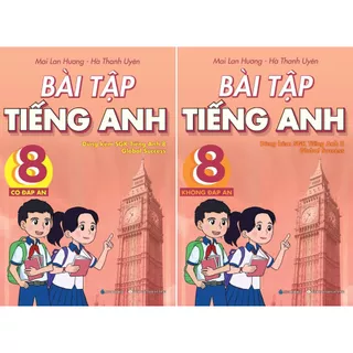 Sách - Bài tập tiếng Anh 8 - Có đáp án & Không đáp án (Dùng kèm SGK TA8 Global Success) - ZenBooks