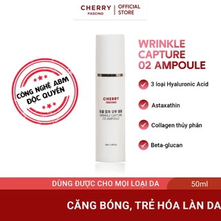 Tinh Chất Dưỡng CHERRY FASCINO Cung Cấp Oxy Cho Da Mặt WRINKLE CAPTURE O2 AMPOULE 50ML