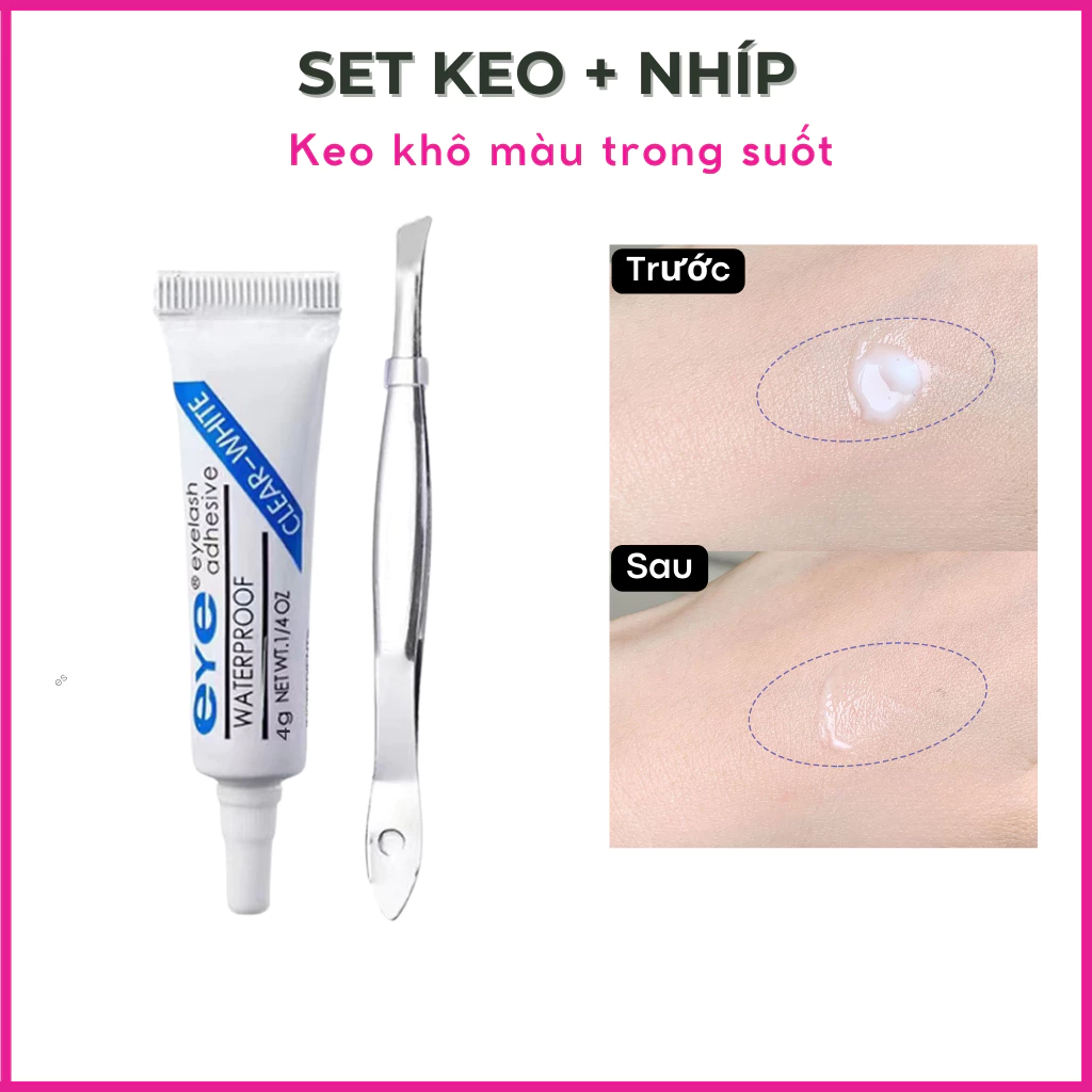 SET 2 món KEO + NHÍP EYE