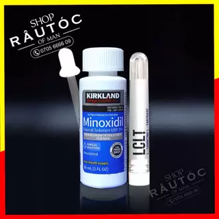 Minoxidil 5% dạng lỏng chính hãng Kirkland Hoa Kỳ