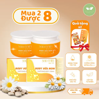 [MUA 2 ĐƯỢC 8] COMBO 2 Body SooMin Sữa Non Hàn Quốc