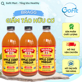 Giấm Táo Hữu Cơ BRAGG ORGANIC APPLE CIDER VINEGAR