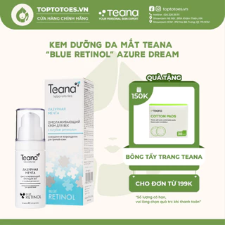 Kem dưỡng Teana Rejuvenating Eye Cream Azure Dream trẻ hóa da vùng mắt với Blue Retinol 30ml