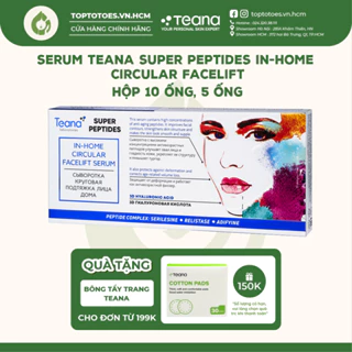 Serum Teana Super Peptides In-home Circular Facelift làm thon gọn mặt, trẻ hoá da 20ml
