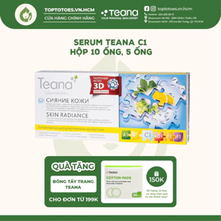 Serum Teana C1 dưỡng da trắng hồng, căng bóng, mờ thâm, nám, tàn nhang