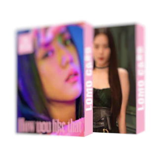 Hộp ảnh Lomo card Jisoo Blackpink 30 thẻ ảnh