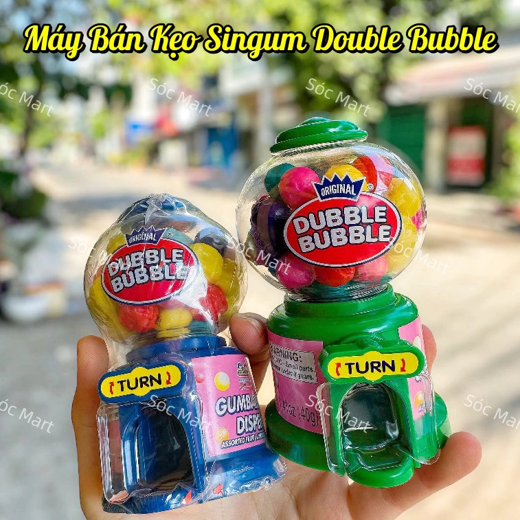 💛 Máy Bán Kẹo Dubble Bubble MỸ  💛 KẸO BỊ CHẢY NHẸ