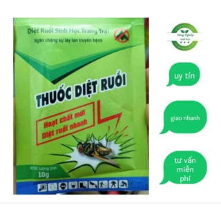 Gói trừ ruồi 10g pha 2lit nước