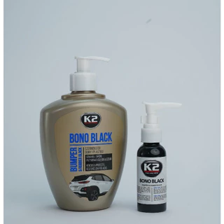 Dung dịch dưỡng mới bề mặt nhựa đen ô tô  K2 BONO BLACK cho xe máy và ô tô 50ml và 500ml