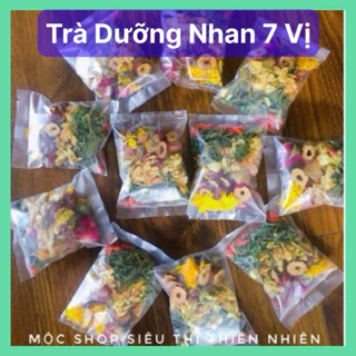 [GIÁ BÁN BUÔN]🌸Trà dưỡng nhan 7 vị 🌸(Đông trùng,táo đỏ,hoa hồng,hoa cúc,hoa lài,cỏ ngọt,kỷ tử)