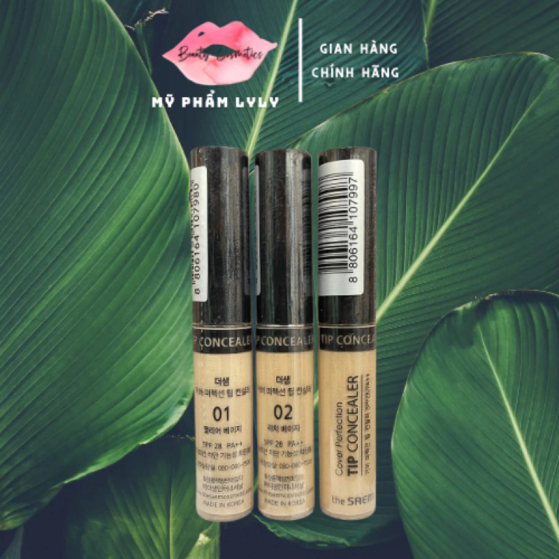 CHE KHUYẾT ĐIỂM THE SAME Cover Perfection TIP Concealer SPF 28 PA++