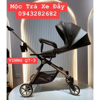 [ MỘC TRÀ XE ĐẨY ] XE ĐẨY GẤP GỌN DU LỊCH Q7-3