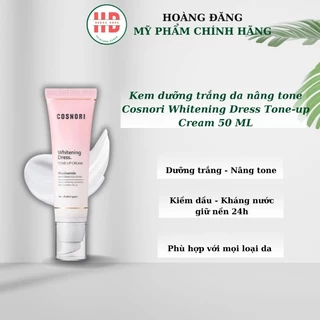 KEM DƯỠNG TRẮNG DA NÂNG TONE COSNORI WHITENING DRESS TONE-UP CREAM 50ML