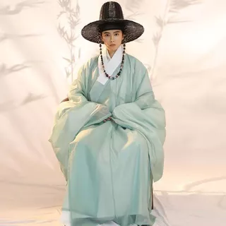 Nguyên bản hanfu cổ đại trang phục trung quốc quần áo nam trang phục truyền thống triều đại hanfu nhà minh hanbok cho tố