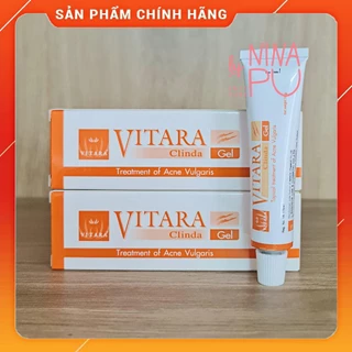 Vitara Gel chấm mụn hỗ trợ giảm các loại mụn ẩn mụn thâm 15g chính hãng Thái Lan