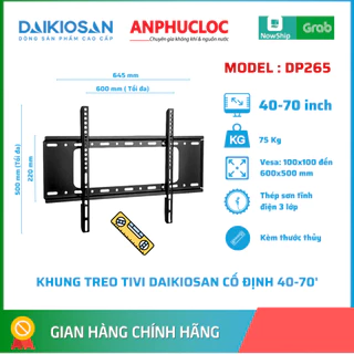 Giá treo tivi treo tường Daikiosan 42 đến 70 inch