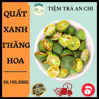 100g Quất xanh Kim Quất sấy thăng hoa cung cấp vitamin C, detox da cơ thể