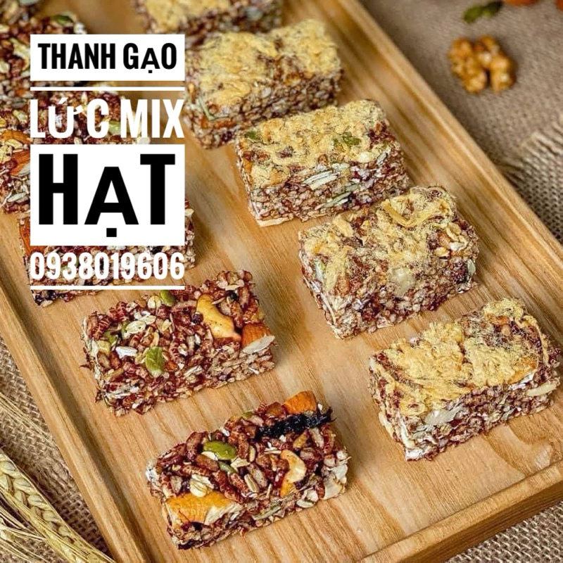 500g THANH GẠO LỨC CHÀ BÔNG, RONG BIỂN