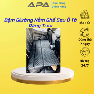 Đệm Giường Ngủ Ô Tô 6 Mảnh Không Bơm Hơi Cao Cấp - Nệm Giường Ô Tô Treo Hàng Ghế Sau Tiện Lợi Thiết Kế Sang Trọng