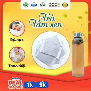 Trà Tâm Sen Sấy Lạnh - Hỗ Trợ Mất Ngủ, An Thần 100g - Siêu Thị Thiên Nhiên