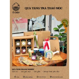 HỎA TỐC - SET TAM THẢO 3 HŨ - QUÀ TẶNG TINH TẾ - Ý NGHĨA -Quà Tặng Trà Thảo Mộc Ô CHÀ -Giải Nhiệt - Thư Giãn - Ngủ Ngon