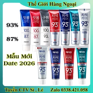 [DATE MỚI] Kem đánh răng MEDIAN Dental IQ 93% Hàn Quốc 120g