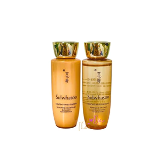 Sulwhasoo Nhân Sâm Nước Cân Bằng Sữa Dưỡng Concentrated Gingseng Renwing Water Và Emulsion 25ML