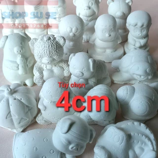 Tượng thạch cao cho bé tô màu. Cao khoảng 4 cm