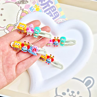 Kẹp 3 charm bọt biển nhí