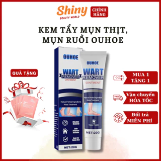 Kem tẩy mụn thịt mụn ruồi OUHOE - Kem OUHOE rụng mụn thịt, mụn cóc, mụn nốt ruồi hiệu quả - Shiny Beauty