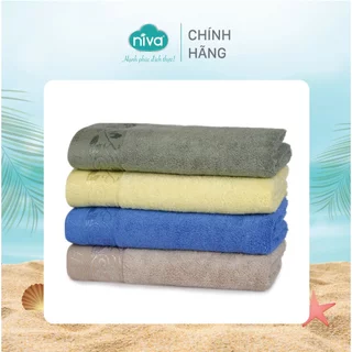 [1 Tặng 2]Mua Khăn Tắm Sợi Sồi Niva BL1 65% Sợi Sồi Và 35% Cotton Kích Thước 50x100 cm Tặng Tăm Bông AZ2 100 Que