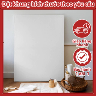 [Size Lớn Từ 100cm] Khung tranh vẽ canvas, khung toan vẽ họa phẩm giá xưởng SIÊU RẺ vẽ tranh sơn dầu - Printek