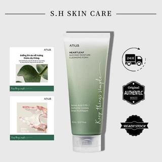 Sữa rửa mặt Anua Heartleaf Quercetinol Pore Deep Cleansing Foam 150ml-diếp cá giảm mụn