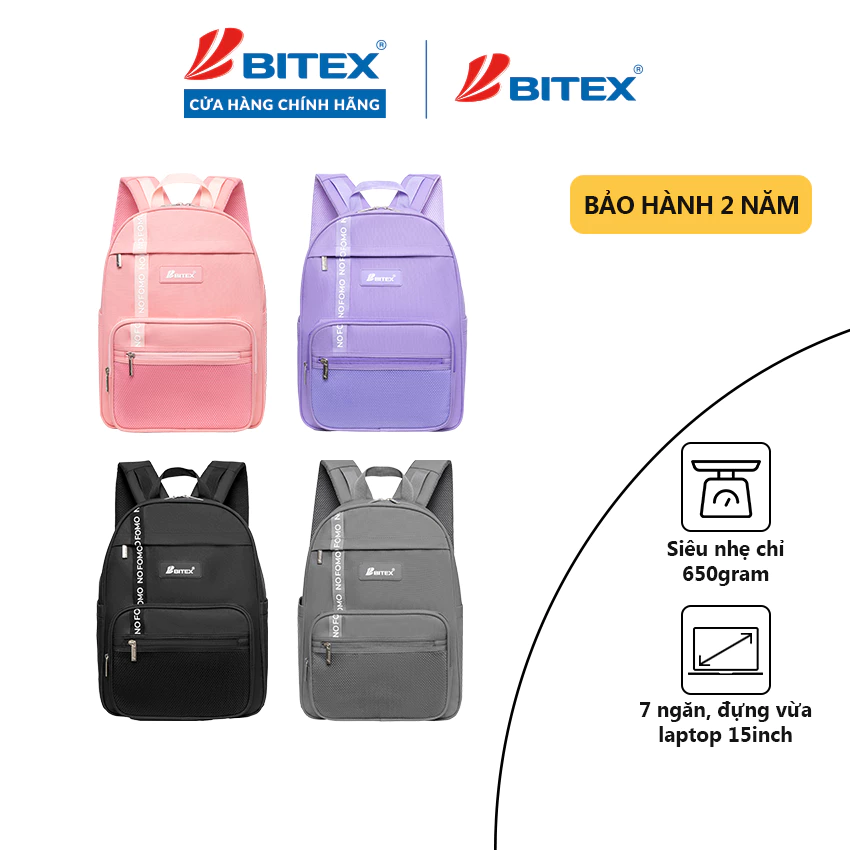 Balo Bitex thời trang New Plus B-01 mẫu mới trẻ trung năng động