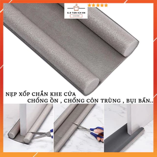 Thanh chặn cửa [Có 4 Màu] dài 95cm chắn cửa, miếng chắn đáy khe cửa chống thoát hơi máy lạnh ngăn côn trùng bụi bẩn