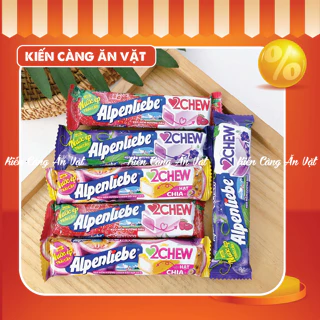 Kẹo Alpenliebe 2chew, kẹo béo mềm các vị (thỏi 24,5g)