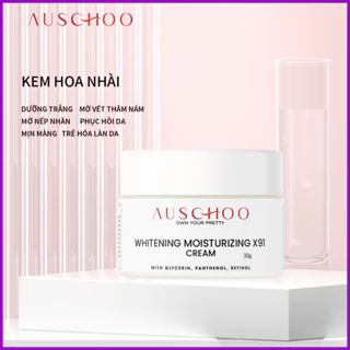 Kem Dưỡng Ẩm Trắng Da Ngăn Ngừa Lão Hóa AUSCHOO WHITENING MOISTURIZING X91 30g