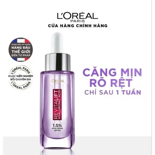 Serum cấp ẩm, cải thiện nếp nhăn L'Oreal Revitalift 1.5% Hyaluronic Acid 30ml