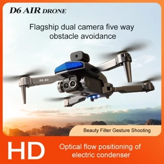 Máy Bay Flycam Drone Camera 8K Flaycam D6 Pro Cảm Biến Chống Va Chạm, không chổi than bay 30 phút, tầm xa 3000m